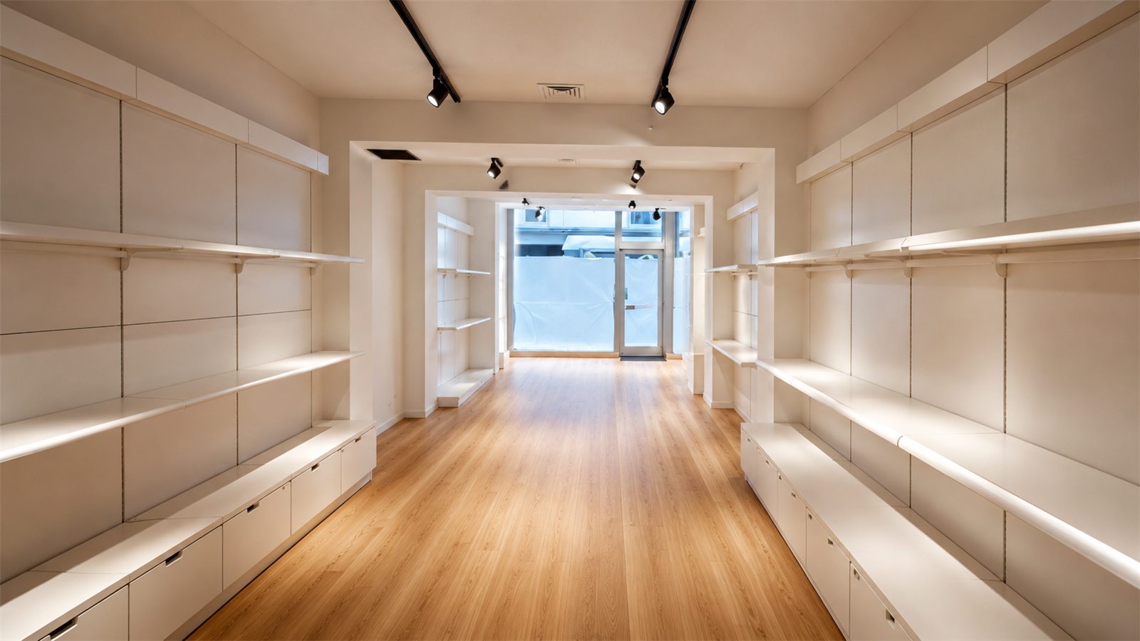 Interno del negozio Cocoonin Pordenone, in apertura